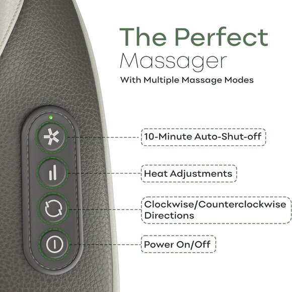 Shiatsu Neck & Shoulder Cordless Massager 💆🏻‍♀️ As seen on Instagram - Picture 5 of 8